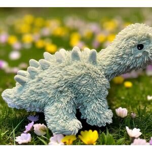 Warmies Plush Dinosaur Weighted Cozy Microwavable Heat Therapy Long Neck 12"